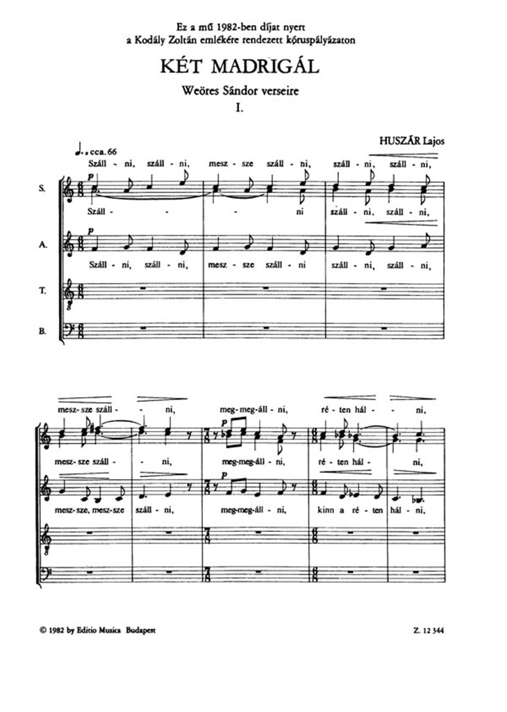Two Madrigals